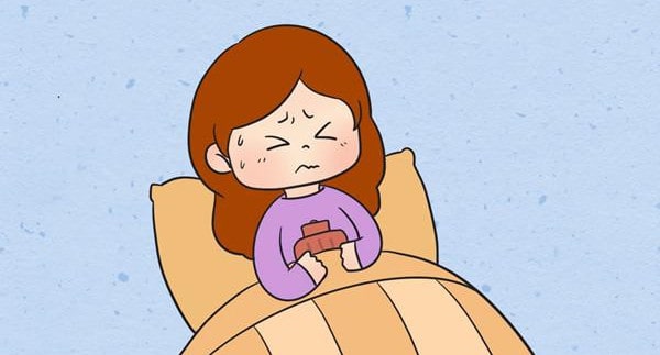 来月经肚子疼睡不着怎么办