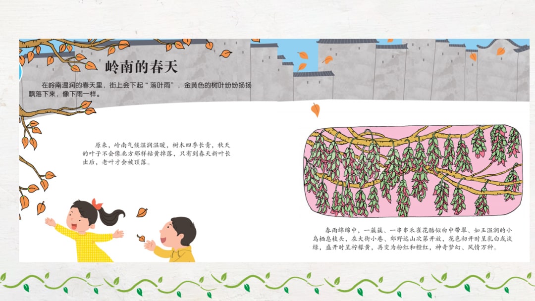 幼儿园大班科学教案：岭南的春天（含PPT课件图片）