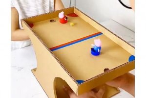 纸箱变废为宝小手工自制玩具(步骤图解)