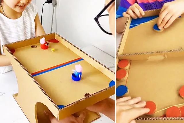 纸箱变废为宝小手工自制玩具(步骤图解)