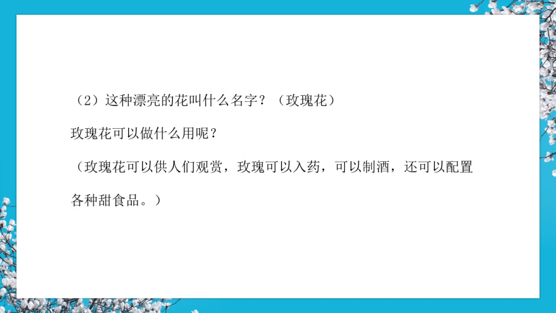 幼儿园中班社会教案：花医生（含PPT课件图片）