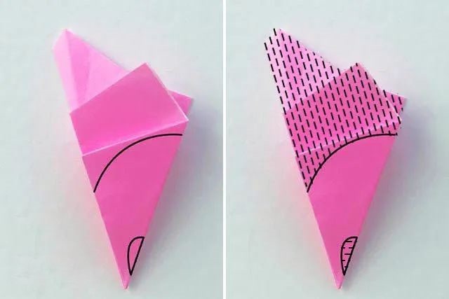 春天手工剪纸梅花(步骤图解)