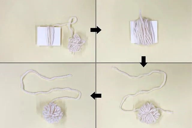 兔年幼儿园手工：彩纸制作兔子挂饰(步骤图解)