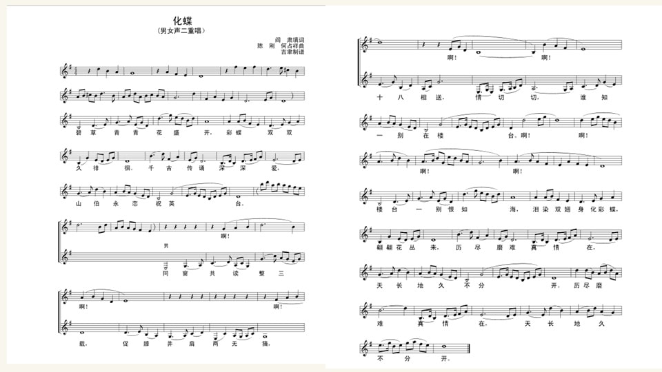 幼儿园中班艺术教案：化蝶（含PPT课件图片）