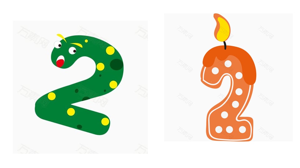 幼儿园中班美术教案：数字变变变（含PPT课件图片）