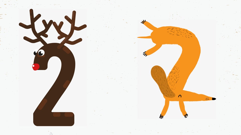 幼儿园中班美术教案：数字变变变（含PPT课件图片）