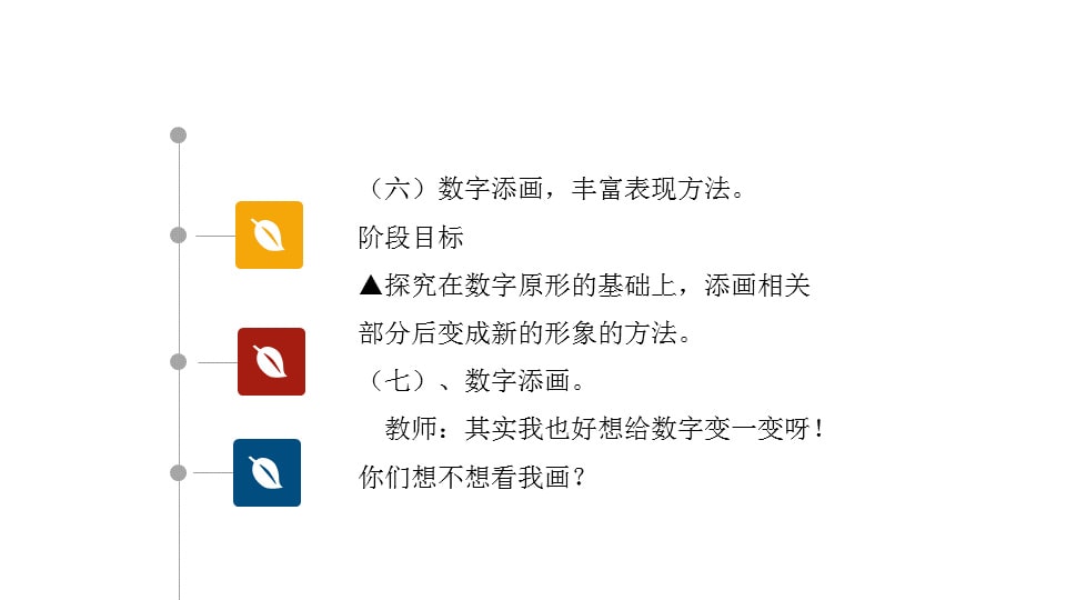 幼儿园中班美术教案：数字变变变（含PPT课件图片）