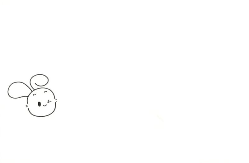 带兔子的植树节手抄报图片教程简单好看