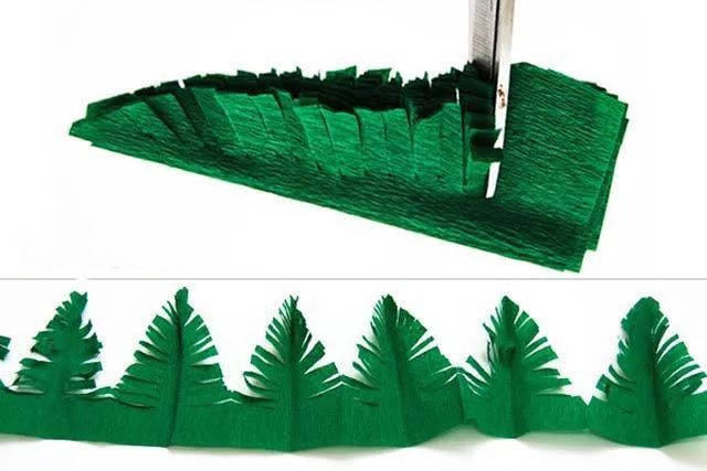 幼儿简单手工制作：纸贴画美丽的春天(步骤图解)