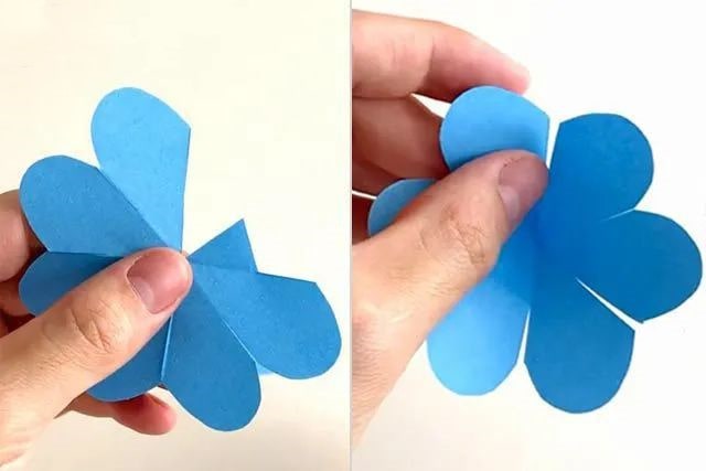 幼儿简单手工制作：纸贴画美丽的春天(步骤图解)