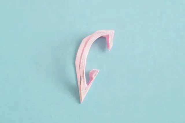 春天手工纸花朵：剪纸镂空的樱花(步骤图解)