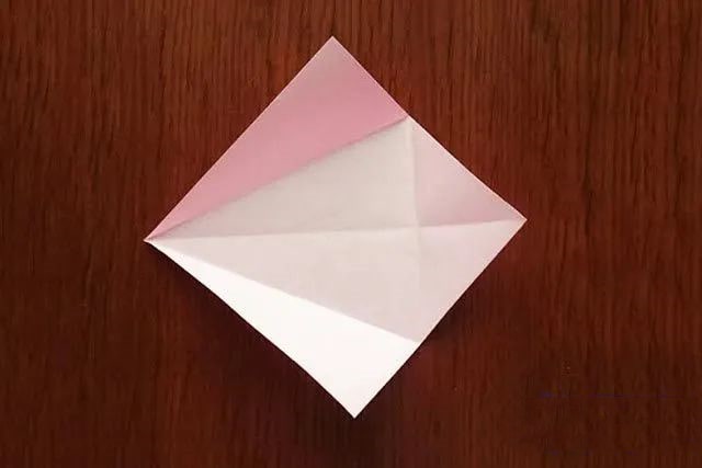 手工制作纸花朵：折纸立体樱花(步骤图解)