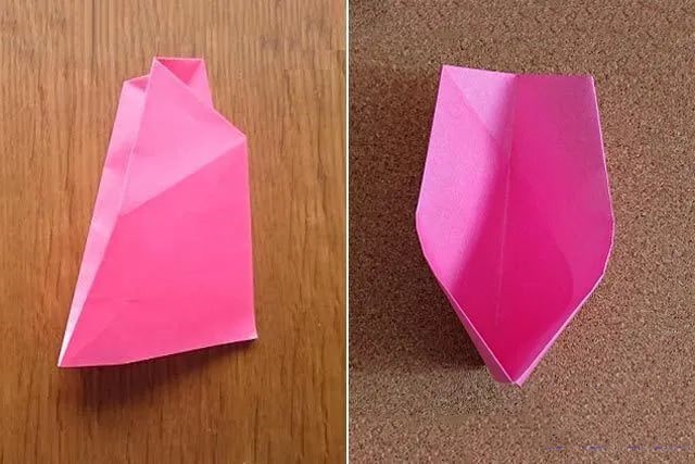 手工制作纸花朵：折纸立体樱花(步骤图解)