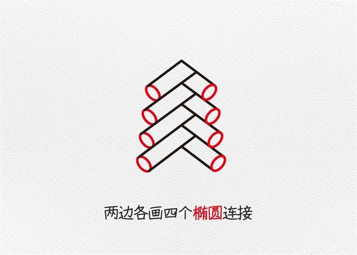 鞭炮简笔画图片教程简单又漂亮