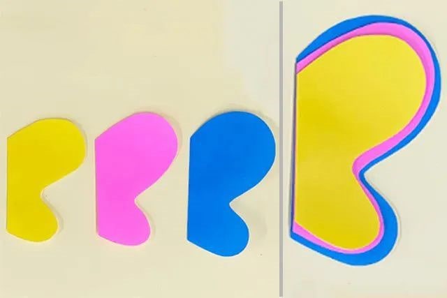 春天主题环创墙贴：折纸贴画油菜花和它的朋友们(步骤图解)