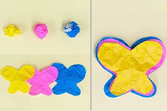 春天主题环创墙贴：折纸贴画油菜花和它的朋友们(步骤图解)