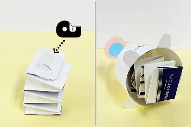 春天主题环创墙贴：折纸贴画油菜花和它的朋友们(步骤图解)