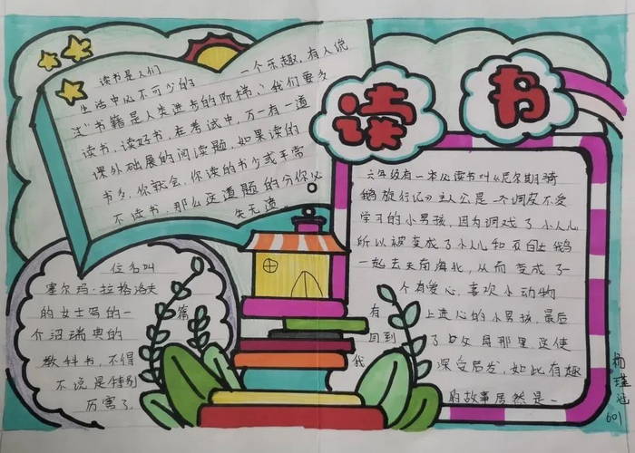 读书小报手抄报图片简单又漂亮