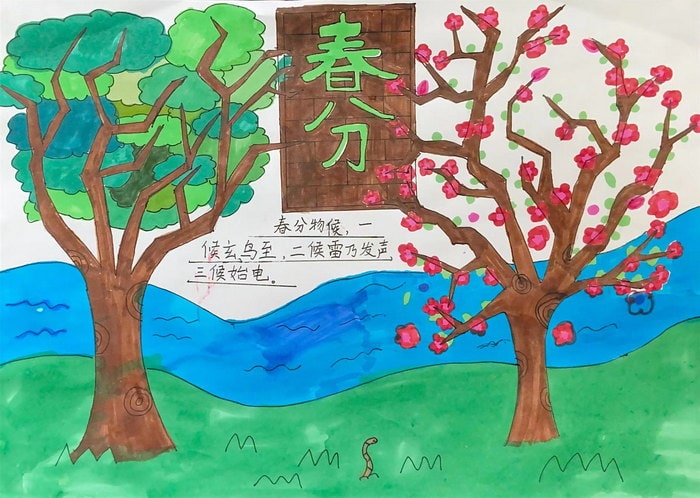 春分手抄报图片及内容简单又漂亮