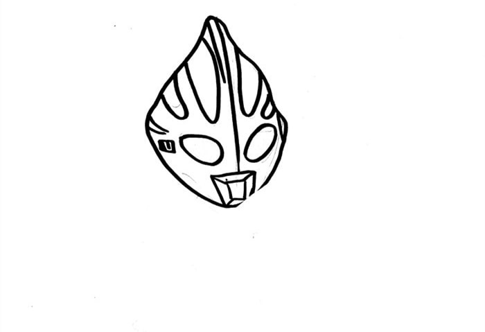 奥特曼简笔画怎么画才帅气