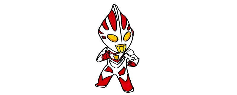 奥特曼简笔画怎么画才帅气