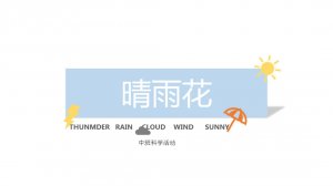 幼儿园中班科学教案：神奇的晴雨花（含PPT课件