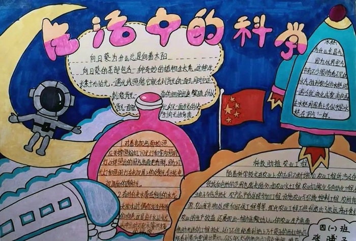 小学生科普手抄报图片及内容简单又漂亮