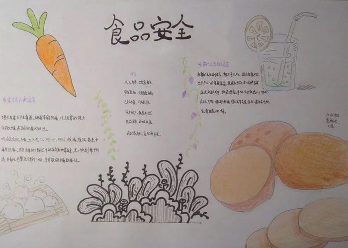 1～3年级安全教育手抄报图片及内容