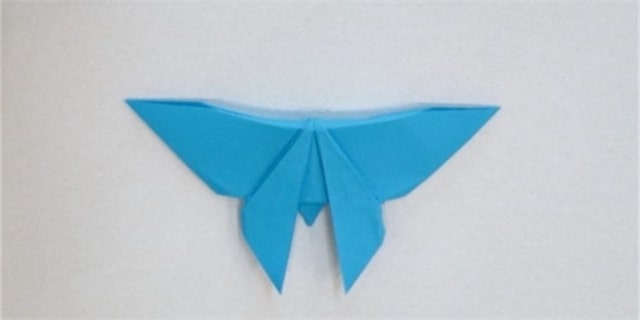 蝴蝶折纸图文教程