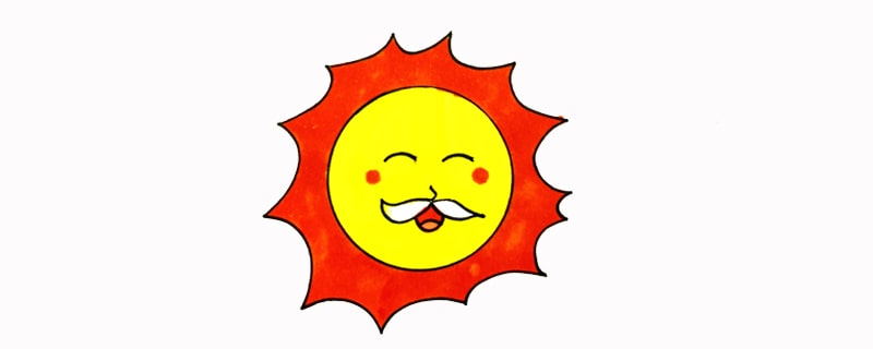 太阳公公简笔画怎么画才好看