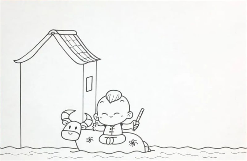 清明节手抄报图片教程简单又漂亮