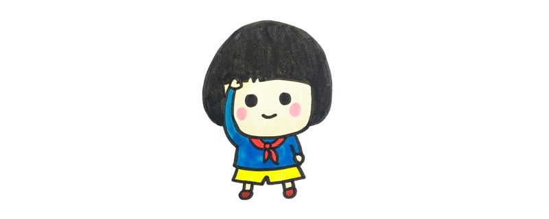 小学生敬礼简笔画怎么画简单