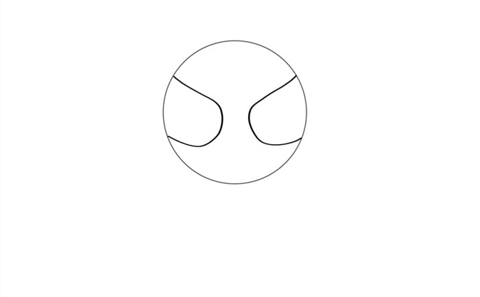 Q版蜘蛛侠简笔画图文教程呆萌可爱