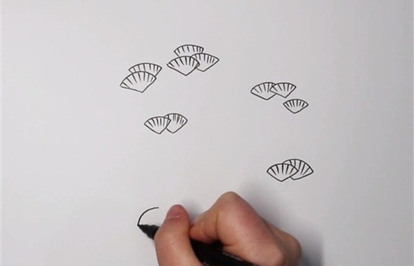 松树简笔画图文教程