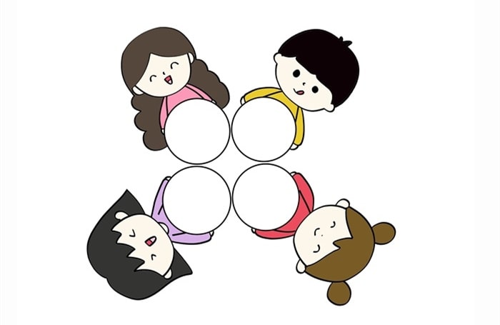 光盘行动绘画图片教程