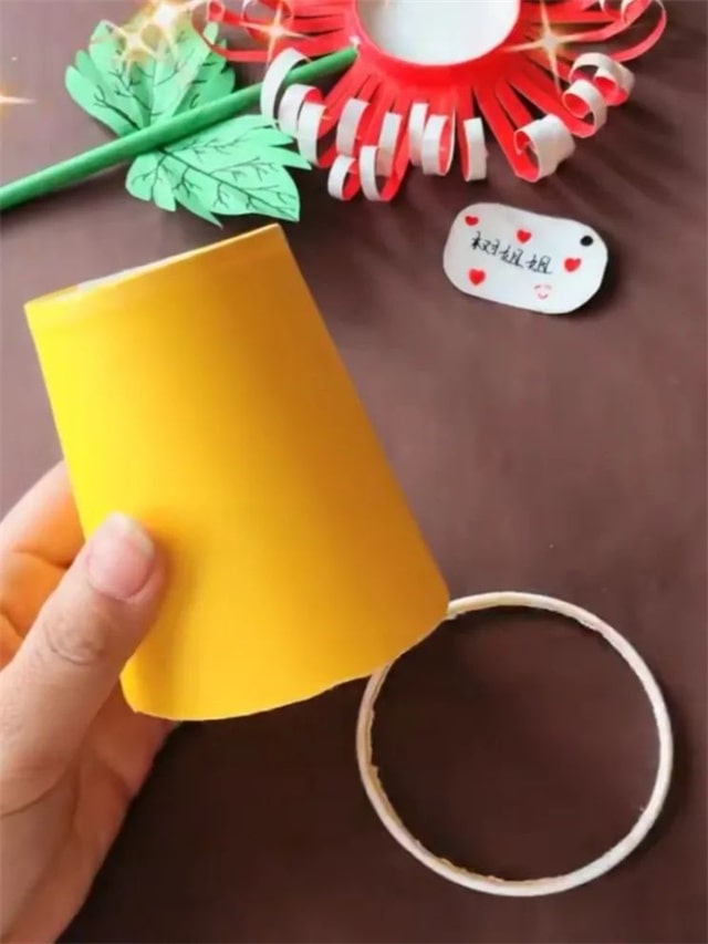 清明节手工：纸杯手工制作菊花