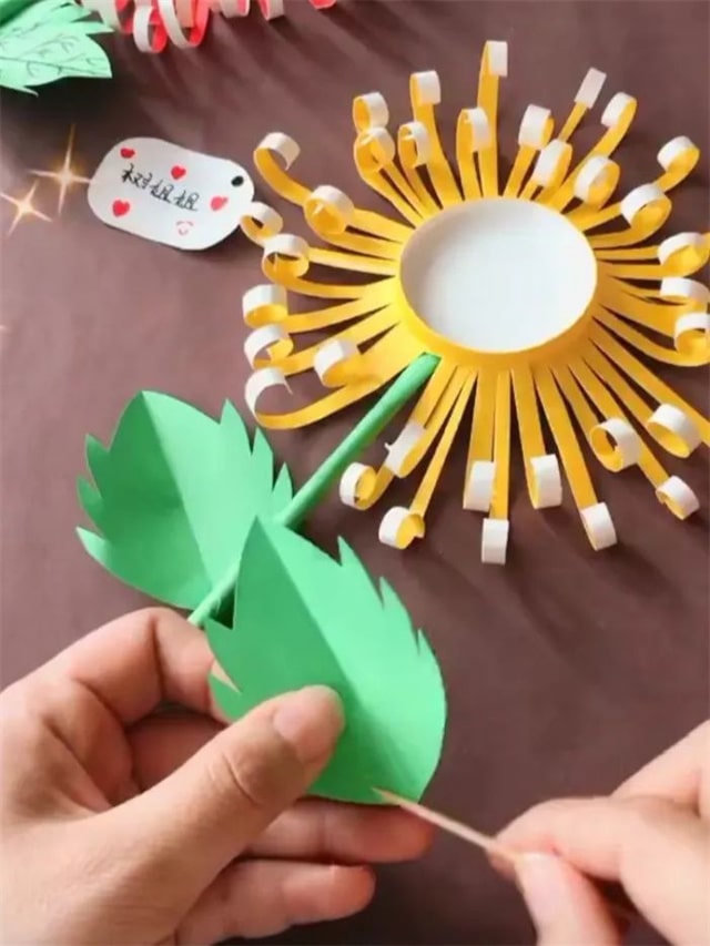 清明节手工：纸杯手工制作菊花