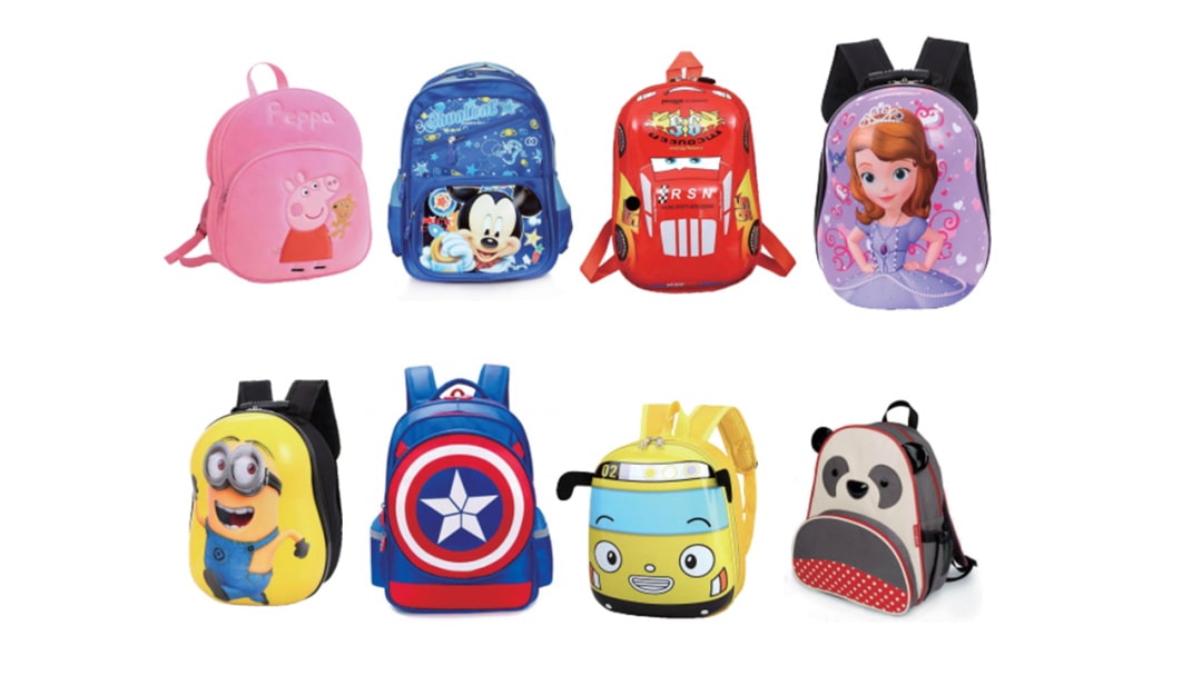 幼儿园大班科学教案：各种各样的书包