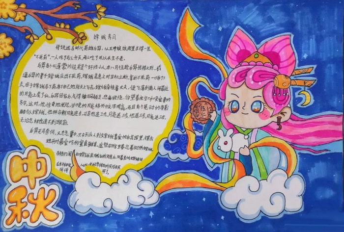 小学生中国传统节日手抄报简单又漂亮