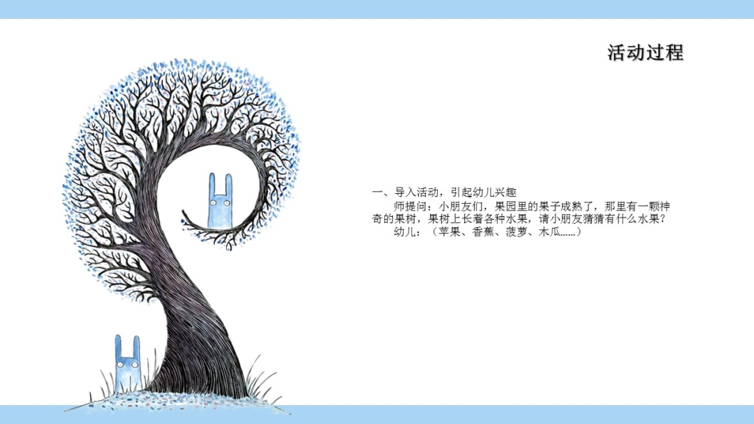 幼儿园大班美术教案：木瓜树