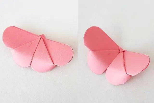 怎么折纸立体蝴蝶