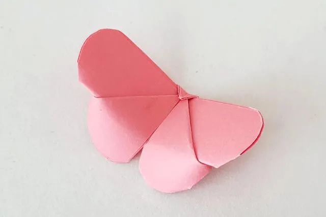 怎么折纸立体蝴蝶