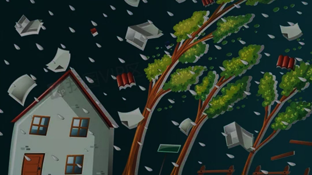 幼儿园大班健康教案：可怕的台风