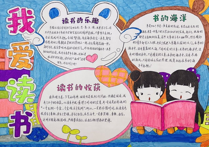 世界读书日优秀手抄报图片及内容