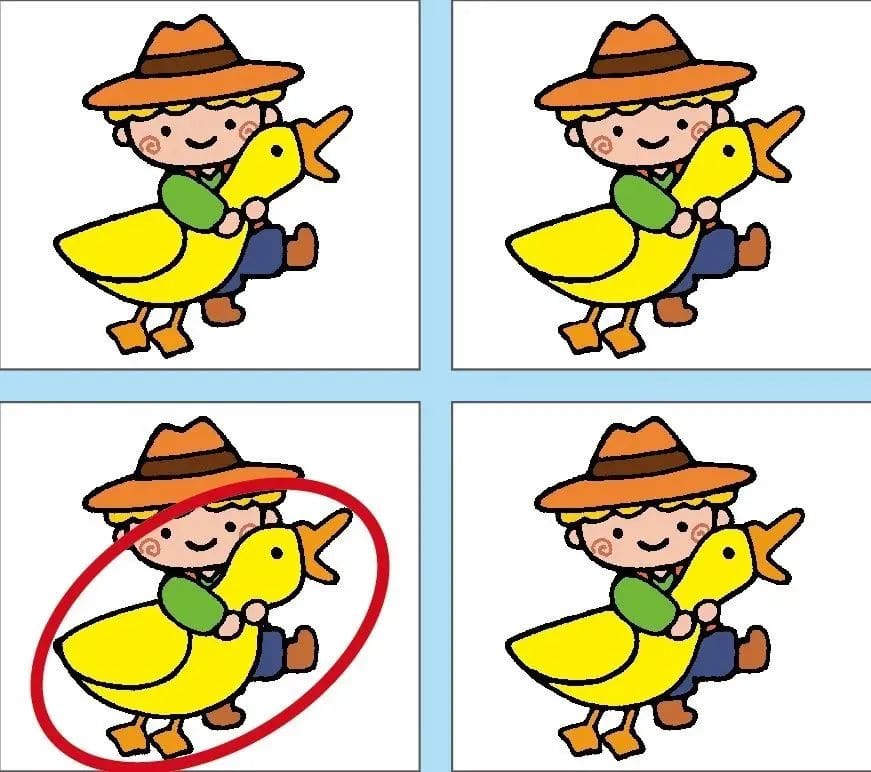 好玩的找茬游戏，轻松培养孩子专注力