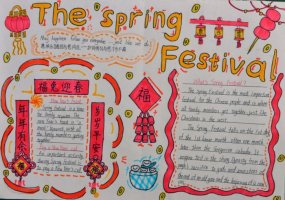 中国传统文化英语手抄报图片（精选10张）