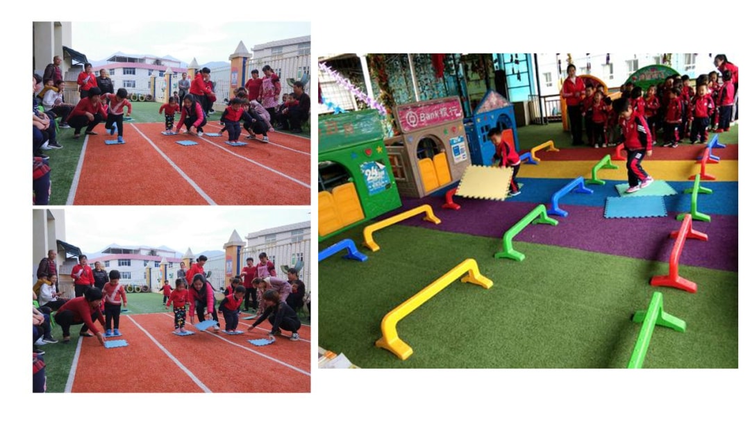 幼儿园大班健康教案：搭桥