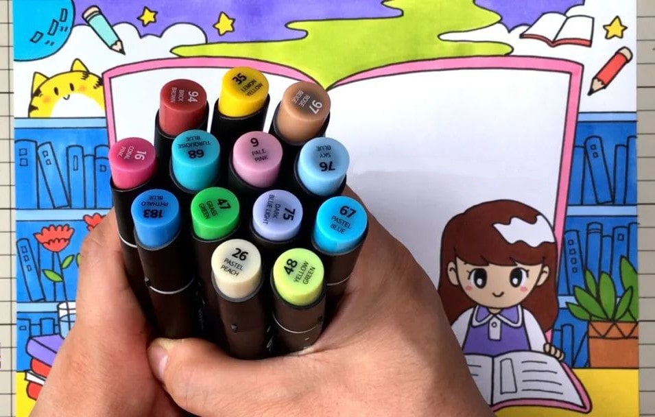 9款世界读书日和阅读手抄报模板图片