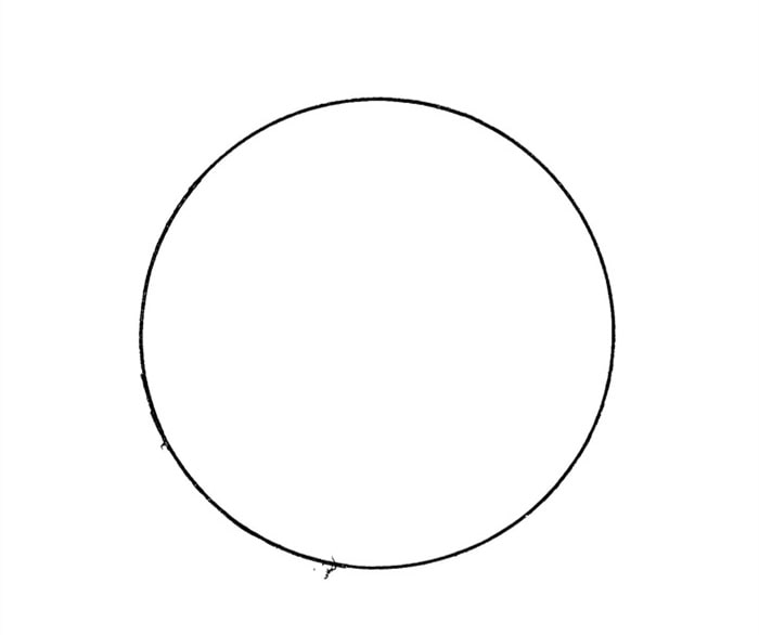 可爱的地球简笔画图片教程