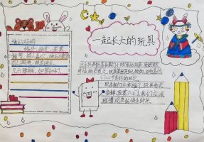 一起长大的玩具手抄报图片（精选3张）